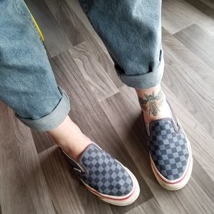 50th Anniversary Blue checkered Vans